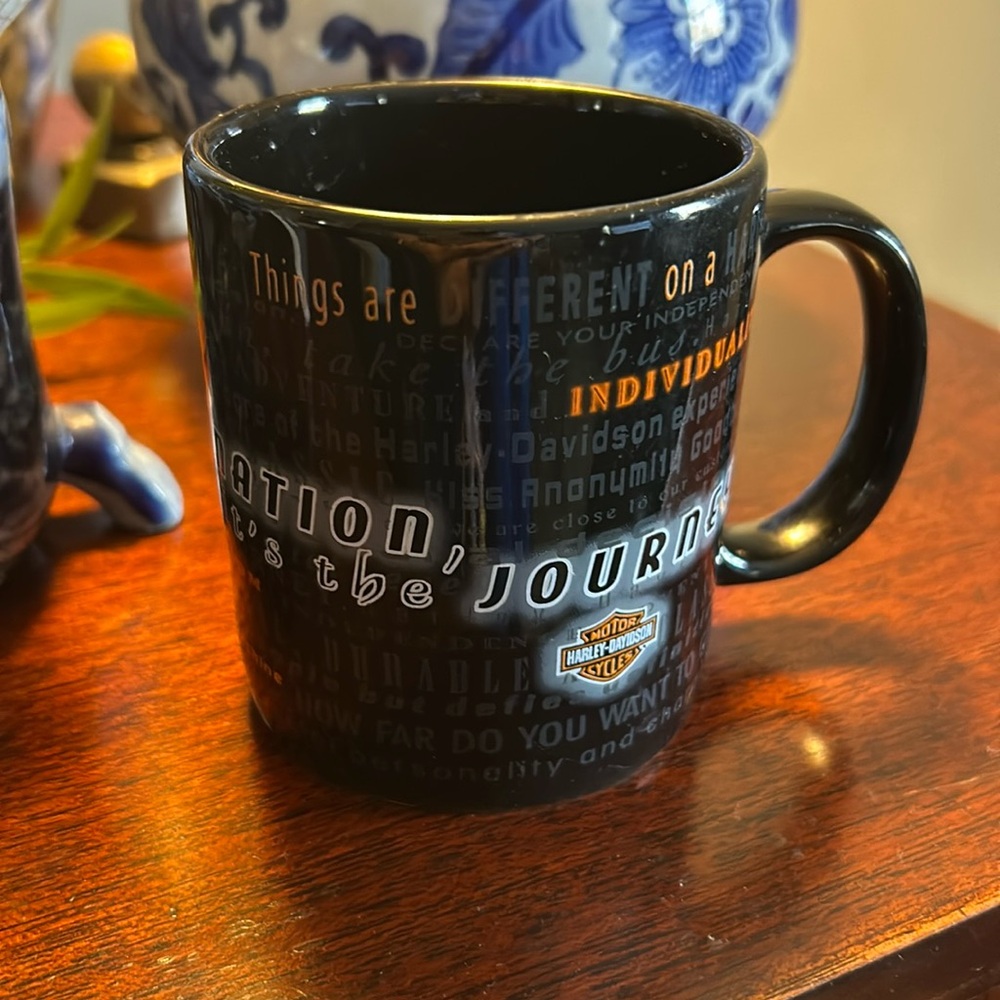 Harley Davidson “It’s Not The Destination, It’s The Journey.” Coffee Mug. ☕️☕️